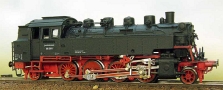 [Lokomotivy] → [Parní] → [BR 86] → 106/2: parní lokomotiva černá s červeným pojezdem