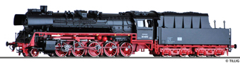 [Lokomotivy] → [Parní] → [BR 50] → 03030: parní lokomotiva černá s červeným pojezdem a kouřovými plechy