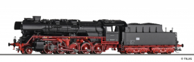 [Lokomotivy] → [Parní] → [BR 50] → 04292: parní lokomotiva černá s červeným pojedem a s kouřovými plechy
