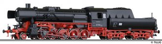 [Lokomotivy] → [Parní] → [BR 52] → 02287: černá s červeným pojezdem a kouřovými plechy