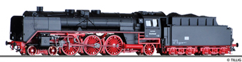 [Lokomotivy] → [Parní] → [BR 01] → 02138: parní likomotiva černá s červeným pojezdem a s kouřovými plechy
