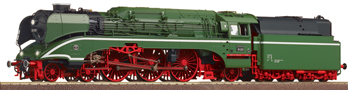 [Lokomotivy] → [Parní] → [BR 18] → 36025: zelená s červeným pojezdem a kouřovými plechy