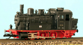 [Lokomotivy] → [Parní] → [BR 89] → 508901: parní lokomotiva černá s červeným pojezdem