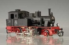 [Lokomotivy] → [Parní] → [BR 91] → 60711: parní lokomotiva černá s červeným pojezdem