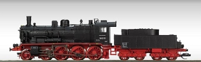 [Lokomotivy] → [Parní] → [BR 38] → 1018310: černá s červeným pojezdem