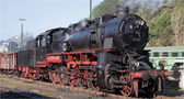 [Lokomotivy] → [Parní] → [BR 58] → 36071: černá s červeným pojezdem