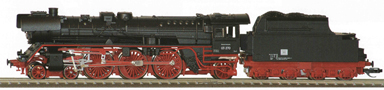 [Lokomotivy] → [Parní] → [BR 03] → 5010: černá s kouřovými plechy a červeným pojezdem