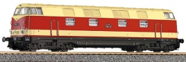 [Lokomotivy] → [Motorové] → [V 180 (BR 118)] → 02670: dieselová lokomotiva červená-krémová s černým rámem
