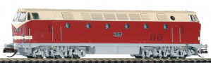 [Lokomotivy] → [Motorové] → [BR 119] → 47350: dieselová lokomotiva červená-slonová kost, šedý rám a pojezd