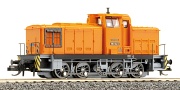[Lokomotivy] → [Motorové] → [V 60] → 96110: dieselová lokomotiva oranžová s černým rámem a šedým pojezdem