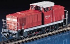 [Lokomotivy] → [Motorov] → [V 60] → 96131: erven s blm pruhem a ernm pojezdem ″DB Cargo″