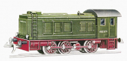 [Lokomotivy] → [Motorov] → [V 36] → 545/753/1: dieselov lokomotiva zelen s ervenm rmem a pojezdem