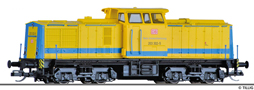 [Lokomotivy] → [Motorové] → [V 100] → 04594: dieselová lokomotiva žlutá-modrá „Netz Instandsetzung“
