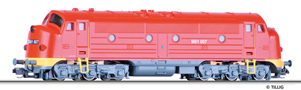[Lokomotivy] → [Motorové] → [NoHAB] → 92654: červená s šedým rámem a pojezdem