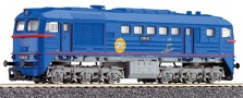 [Lokomotivy] → [Motorové] → [BR 120] → 02568: dieselová lokomotiva modrá s červenou linkou a šedým pojezdem