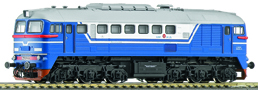 [Lokomotivy] → [Motorové] → [BR 120] → 36238: modrá-bílá s šdou střechou a černým pojezdem M62