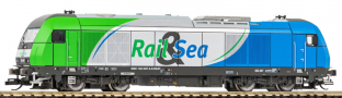 [Lokomotivy] → [Motorov] → [ER 20 Herkules] → 47573: dieselov lokomotiva v modrm-zelenm barevnm schematu „Rail & Sea“