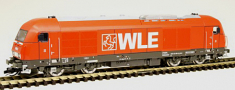 [Lokomotivy] → [Motorové] → [ER 20 Herkules] → 32084: dieselová lokomotiva červená „WLE“