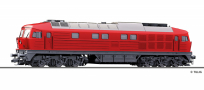 [Lokomotivy] → [Motorové] → [BR 132] → 05771: dieselová lokomotiva červená s šedou střechou a černým pojezdem