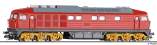[Lokomotivy] → [Motorové] → [BR 132] → 05772: dieselová lokomotiva ve speciálním filmovém barevném nátěru