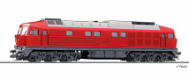 [Lokomotivy] → [Motorové] → [BR 132] → 05773: dieselová lokomotiva v barevném schematu „Erfurter Bahnservice“