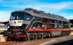 [Lokomotivy] &rarr;&nbsp;[Motorov�]&nbsp;&rarr;&nbsp;[BR 132]&nbsp;&rarr;&nbsp;502716: dieselov� lokomotiva v barevn�m schematu „Erfurter Bahnservice - elriwa“