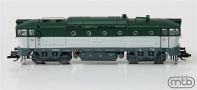 [Lokomotivy] → [Motorové] → [T478.3 „Brejlovec”] → TT753-T113: bílá-zelená, šedý rám a pojezd