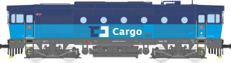 [Lokomotivy] → [Motorové] → [T478.3 „Brejlovec”] → 33364: dieselová lokomotiva v korporátním modrém nátěru ČD Cargo