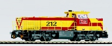 [Lokomotivy] → [Motorové] → [G 1206] → 71406: žlutá-červená s tmavěšedým rámem a pojezdem