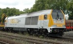 [Lokomotivy] → [Motorové] → [Voith Maxima 40CC] → 70005: bílá-oranžová SGL „Schienen Güter Logistik“