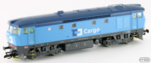 [Lokomotivy] → [Motorové] → [T478.1 „Bardotka”] → CD-751-219: dieselová lokomotiva v barevném schematu „ČD Cargo“