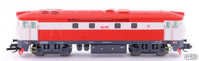 [Lokomotivy] &rarr;&nbsp;[Motorov�]&nbsp;&rarr;&nbsp;[T478.1 &bdquo;Bardotka&rdquo;]&nbsp;&rarr;&nbsp;CSD-T478-1019: dieselov� lokomotiva �erven�-b�l�