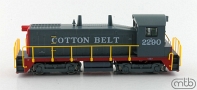 [Lokomotivy] → [Motorové] → [SW 1200] → TT1200-CB: tmavě šedá-červená „COTTON BELT“