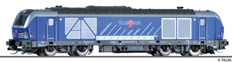[Lokomotivy] → [Motorové] → [BR 247 VECTRON] → 501876: dieselová lokomotiva s reklamním potiskem