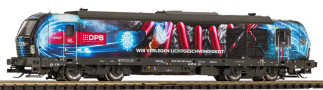 [Lokomotivy] &rarr;&nbsp;[Motorov�]&nbsp;&rarr;&nbsp;[BR 247 VECTRON]&nbsp;&rarr;&nbsp;47821: dieselov� lokomotiva s reklamn�m potiskem „DPB“
