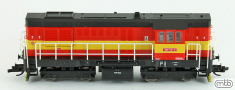 [Lokomotivy] → [Motorov] → [T466.2/T448.0] → LT-740-770: dieselov lokomotiva erven-ern s vstranm psem