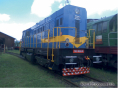 [Lokomotivy] &rarr;&nbsp;[Motorov�]&nbsp;&rarr;&nbsp;[T466.2/T448.0]&nbsp;&rarr;&nbsp;02762: dieselov� lokomotiva s v�stra�n�mi kl�ny, �ern� r�m a pojezd „K�C“