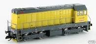 [Lokomotivy] → [Motorové] → [T458 (721)] → TT721-151: dieselová lokomotiva žlutá, černý rám a střechat