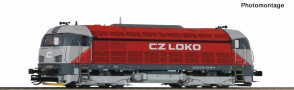 [Lokomotivy] &rarr;&nbsp;[Motorov�]&nbsp;&rarr;&nbsp;[753.6 &bdquo;Bizon&rdquo;]&nbsp;&rarr;&nbsp;7390038: dieselov� lokomotiva v barevn�m schematu „CZ LOKO“