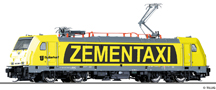 [Lokomotivy] → [Elektrické] → [BR 185] → 04922 E: elektrická lokomotiva s motivem „ZEMENTAXI“