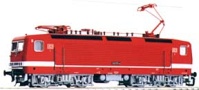 [Lokomotivy] → [Elektrické] → [BR 143] → 02347: elektrická lokomotiva červená s bílou linkou a šedými podvozky