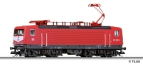 [Lokomotivy] → [Elektrické] → [BR 143] → 02351: elektrická lokomotiva červená s hnědým rámem a podvozky