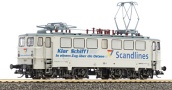 [Lokomotivy] → [Elektrické] → [BR 242] → 500522: elektrická lokomotiva bílá s černými podvozky ″Scandlines″