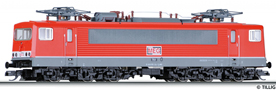 [Lokomotivy] → [Elektrické] → [BR 155] → 501192: elektrická lokomotiva červená s šedým rámem a černým pojezdem