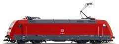 [Lokomotivy] → [Elektrické] → [BR 101] → 501125-2: elektrická lokomotiva červená s šedou střechou a rámem