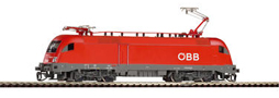 [Lokomotivy] → [Elektrické] → [BR 182 Taurus] → 47420: elektrická lokomotiva červená s šedým rámem a černým pojezdem