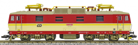 [Lokomotivy] → [Elektrické] → [BR 180/BR 230] → 32930: elektrická lokomotiva červená-slonová kost, šedá střecha a žluté polopantografy