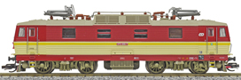 [Lokomotivy] → [Elektrické] → [BR 180/BR 230] → 32932: elektrická lokomotiva červená-slonová kost, šedá střecha a šedé polopantografy