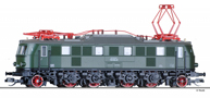[Lokomotivy] → [Elektrické] → [BR 218 (E 18)] → 02455: zelená s šedou střechou, černým rám a pojezd, červené pantografy a kola