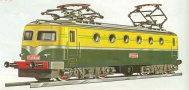 [Lokomotivy] → [Elektrické] → [E499.0] → 2312: zelená-žlutá s šedou střechou